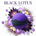 Velour Noir – Black Lotus Bath Bomb