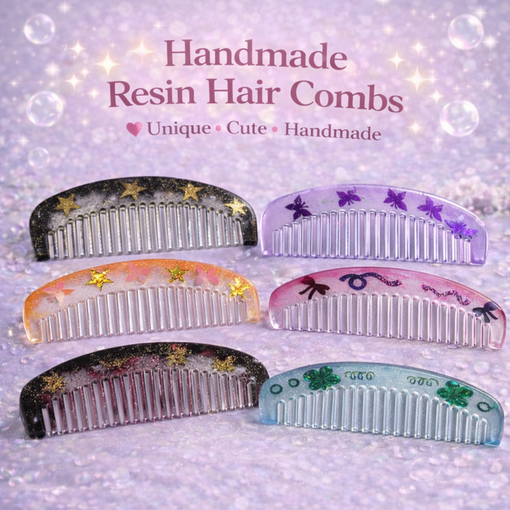 Handmade Resin Combs