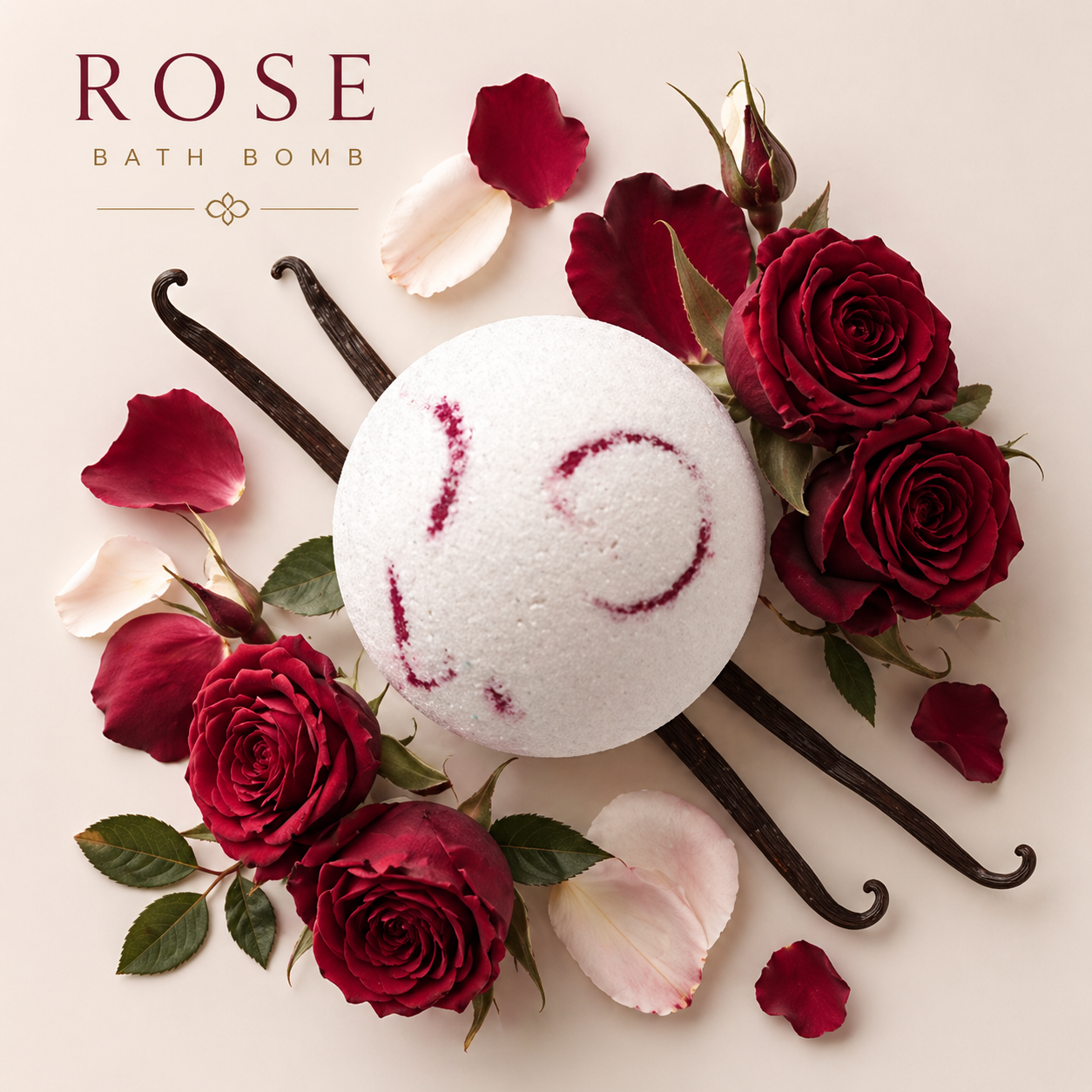 Velour Rose – Rose Bath Bomb