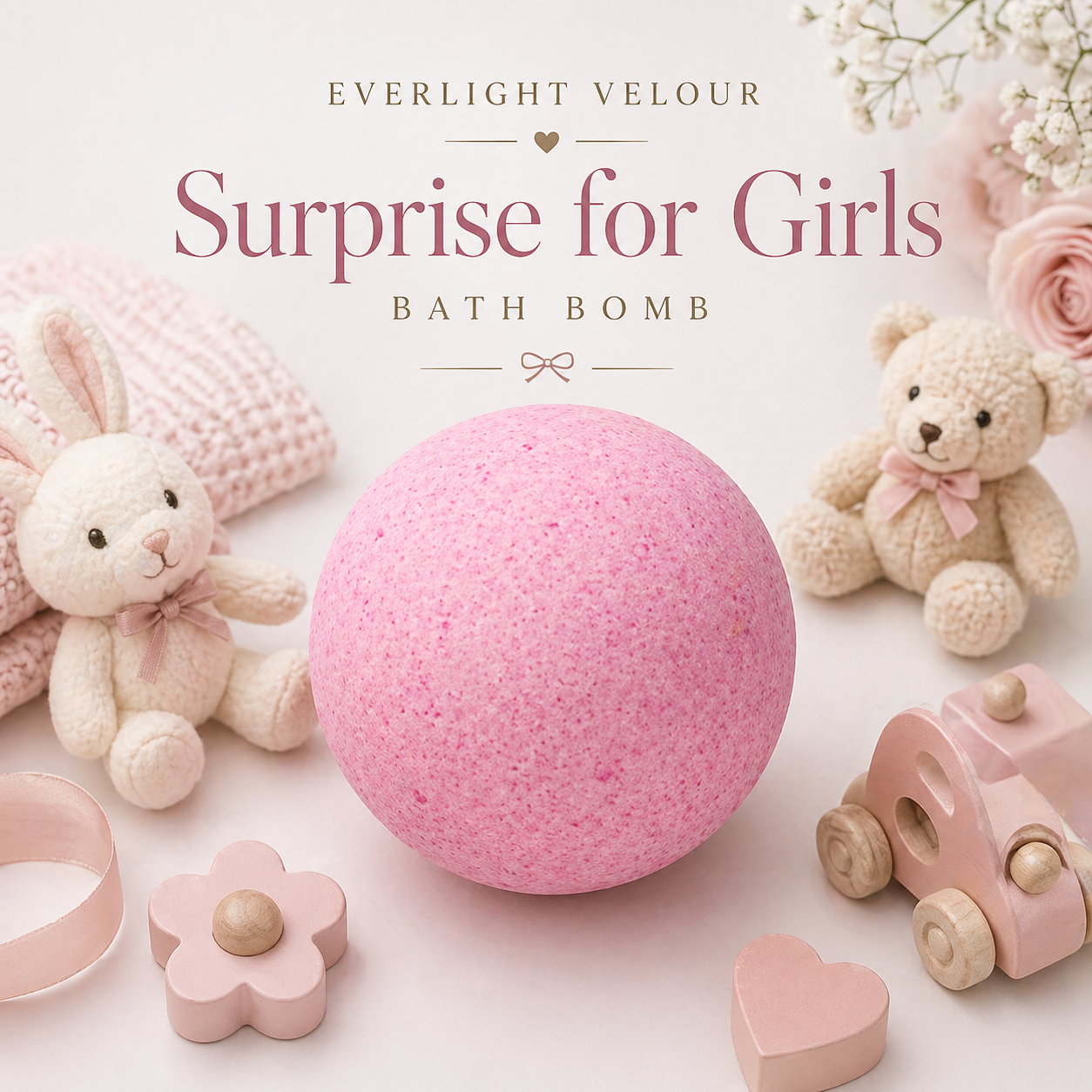 Velour Blush – Surprise Bath Bomb (Girls)